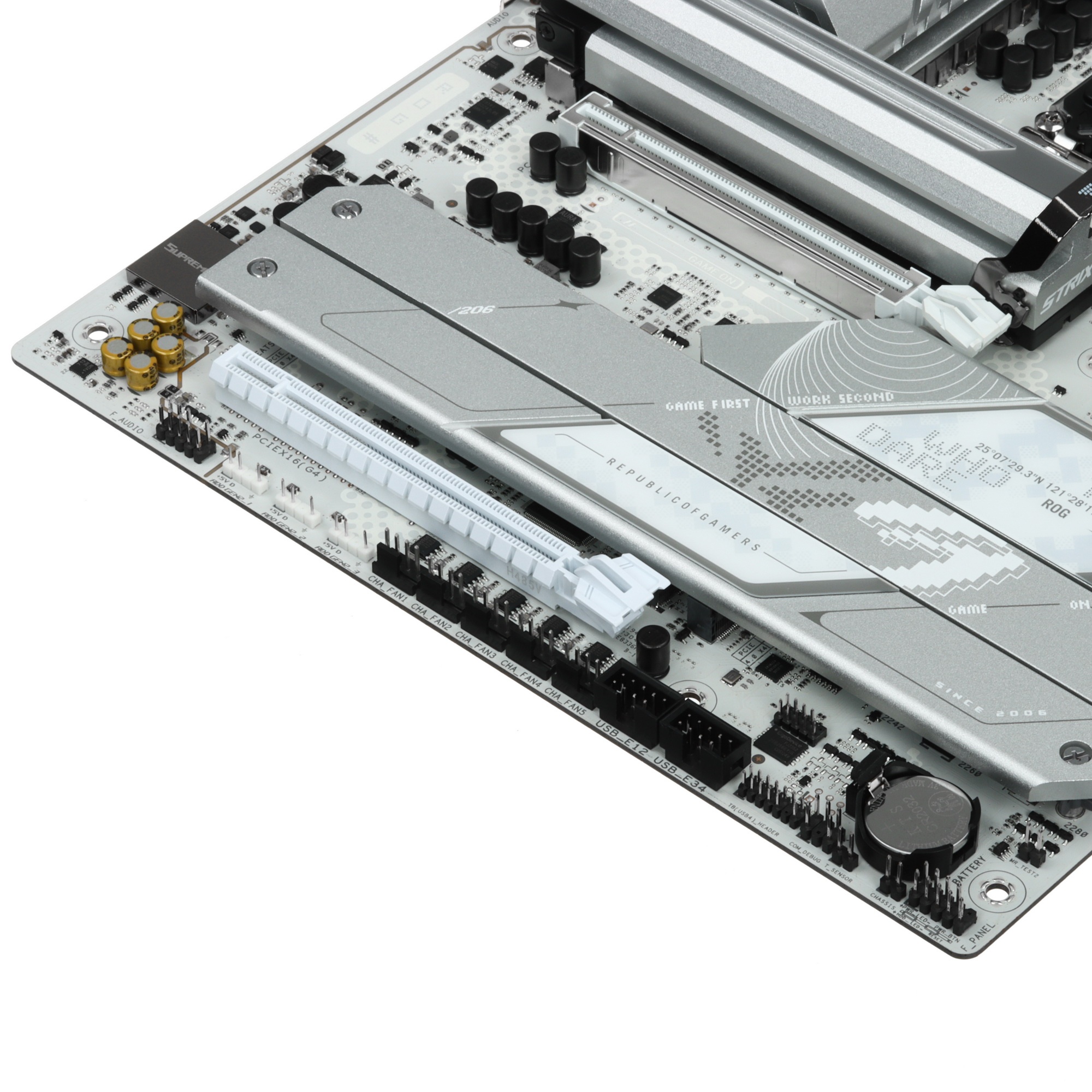 Материнская плата ASUS ROG STRIX Z890-A GAMING WIFI, LGA 1851, Intel Z890, 4xDDR5, 4xSATA, 5xM.2, 1x