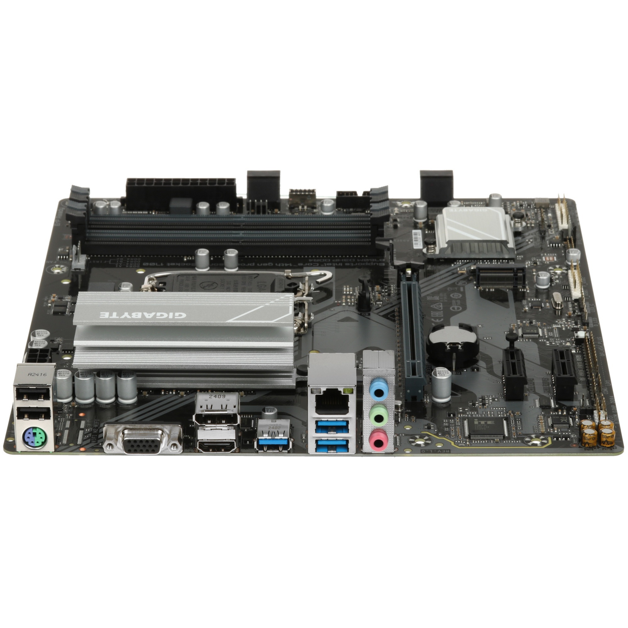 Материнская плата Gigabyte B760M D3HP DDR4, LGA 1700, Intel B760, 4xDDR4, 4xSATA, 2xM.2, 1xPCIe 4.0