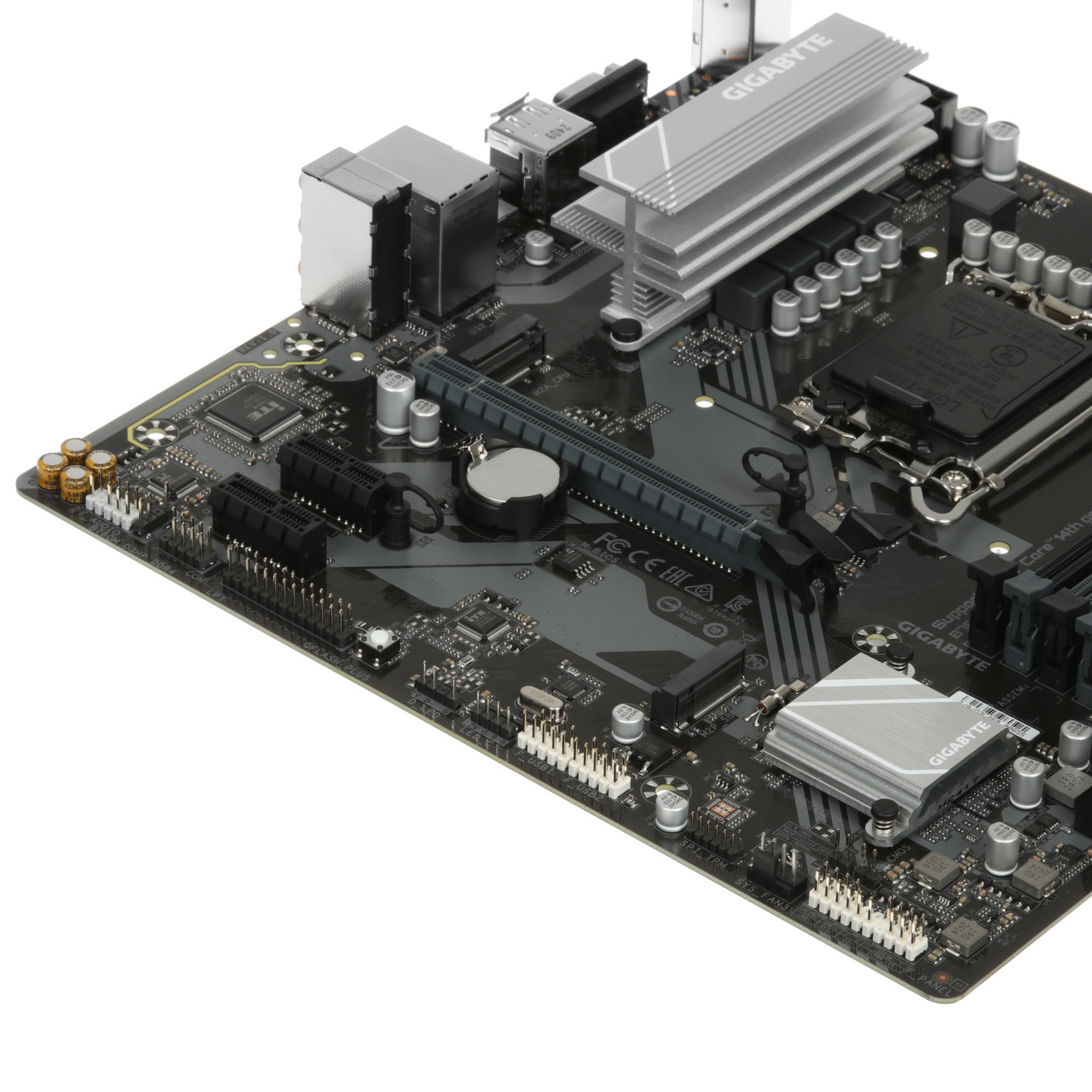 Материнская плата Gigabyte B760M D3HP DDR4, LGA 1700, Intel B760, 4xDDR4, 4xSATA, 2xM.2, 1xPCIe 4.0