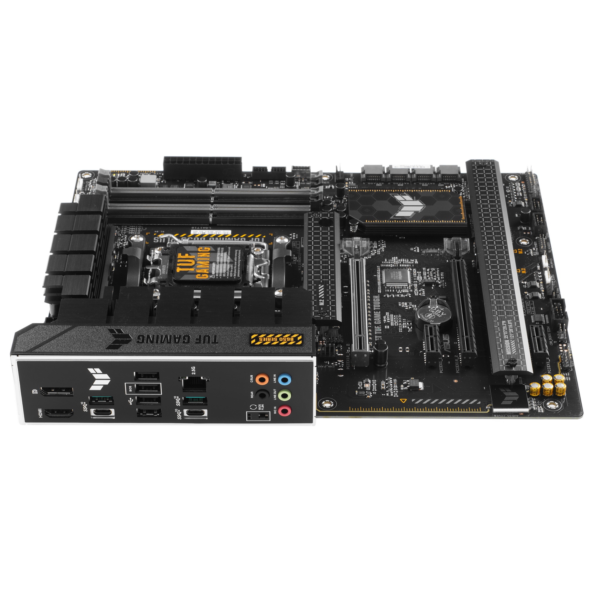 Материнская плата ASUS TUF GAMING B650-PLUS, AM5, AMD B650, 4xDDR5, 4xSATA, 3xM.2, 1xPCI-E 4.0 x16,