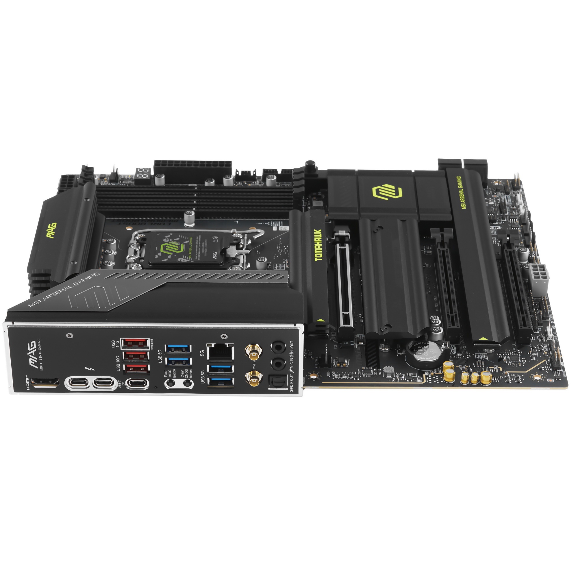 Материнская плата MSI MAG Z890 TOMAHAWK WIFI, LGA 1851, Intel Z890, 4xDDR5, 4xSATA, 4xM.2, 1xPCIe 5.