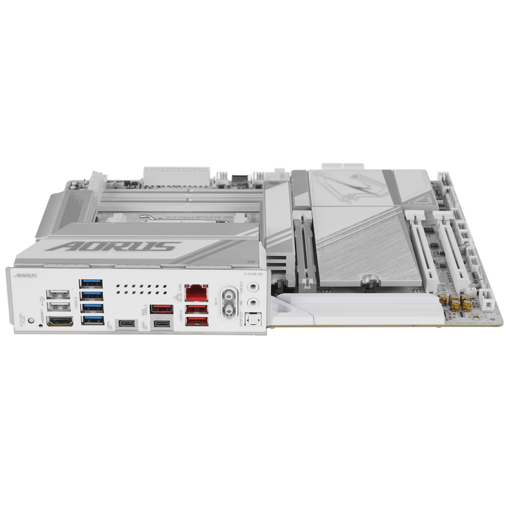 Материнская плата Gigabyte X870E AORUS PRO ICE, AM5, AMD X870E, 4xDDR5, 4xSATA, 4xM.2, 1xPCI-E 5.0 x