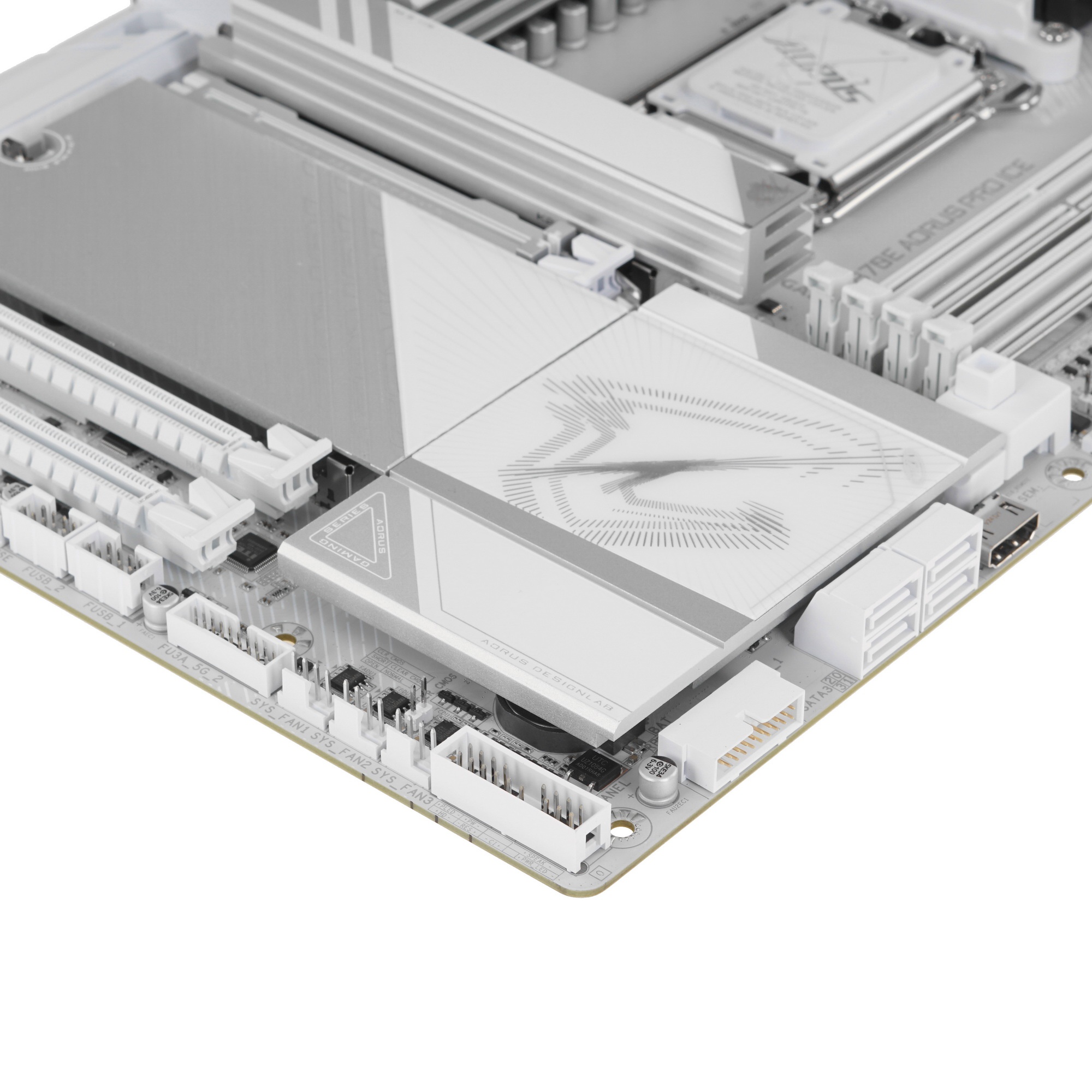 Материнская плата Gigabyte X870E AORUS PRO ICE, AM5, AMD X870E, 4xDDR5, 4xSATA, 4xM.2, 1xPCI-E 5.0 x