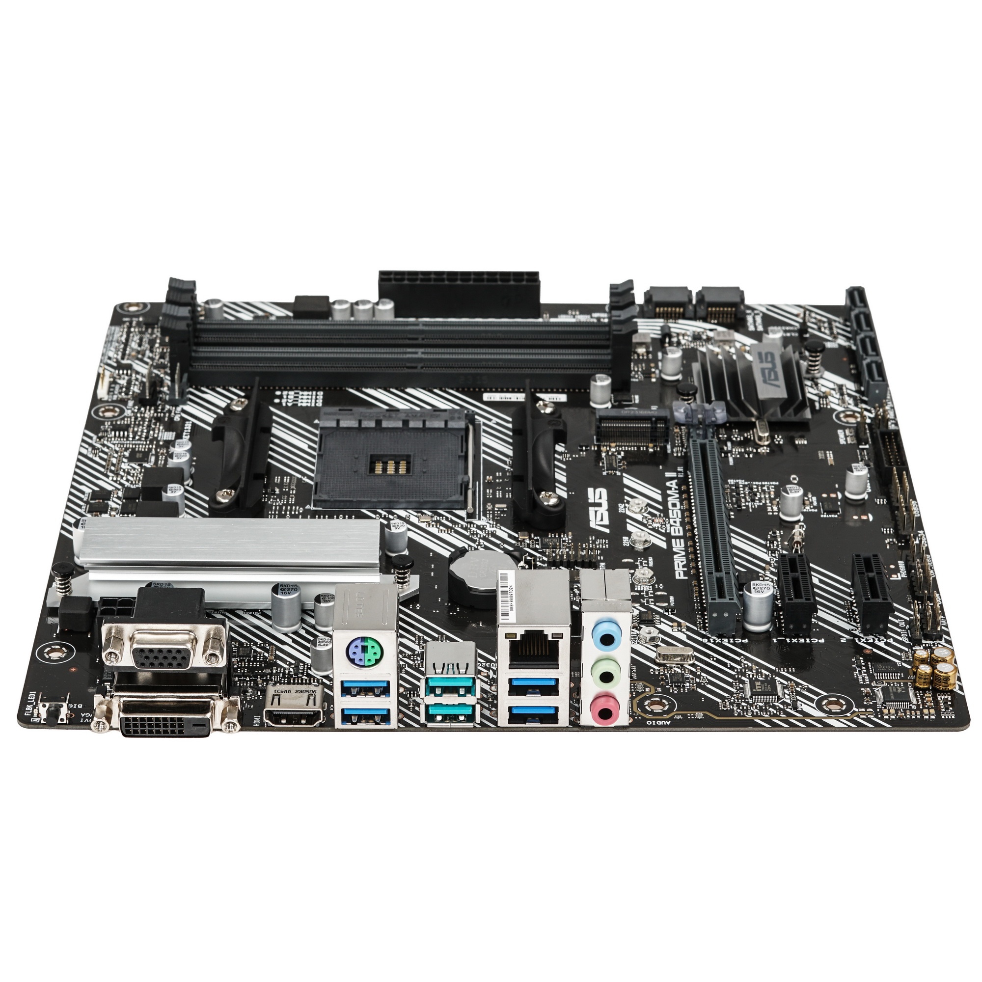 Материнская плата ASUS PRIME B450M-A II, AM4, AMD B450, 4xDDR4, 6xSATA, 1xM.2, 1xPCIe 3.0 x16, 2xPCI