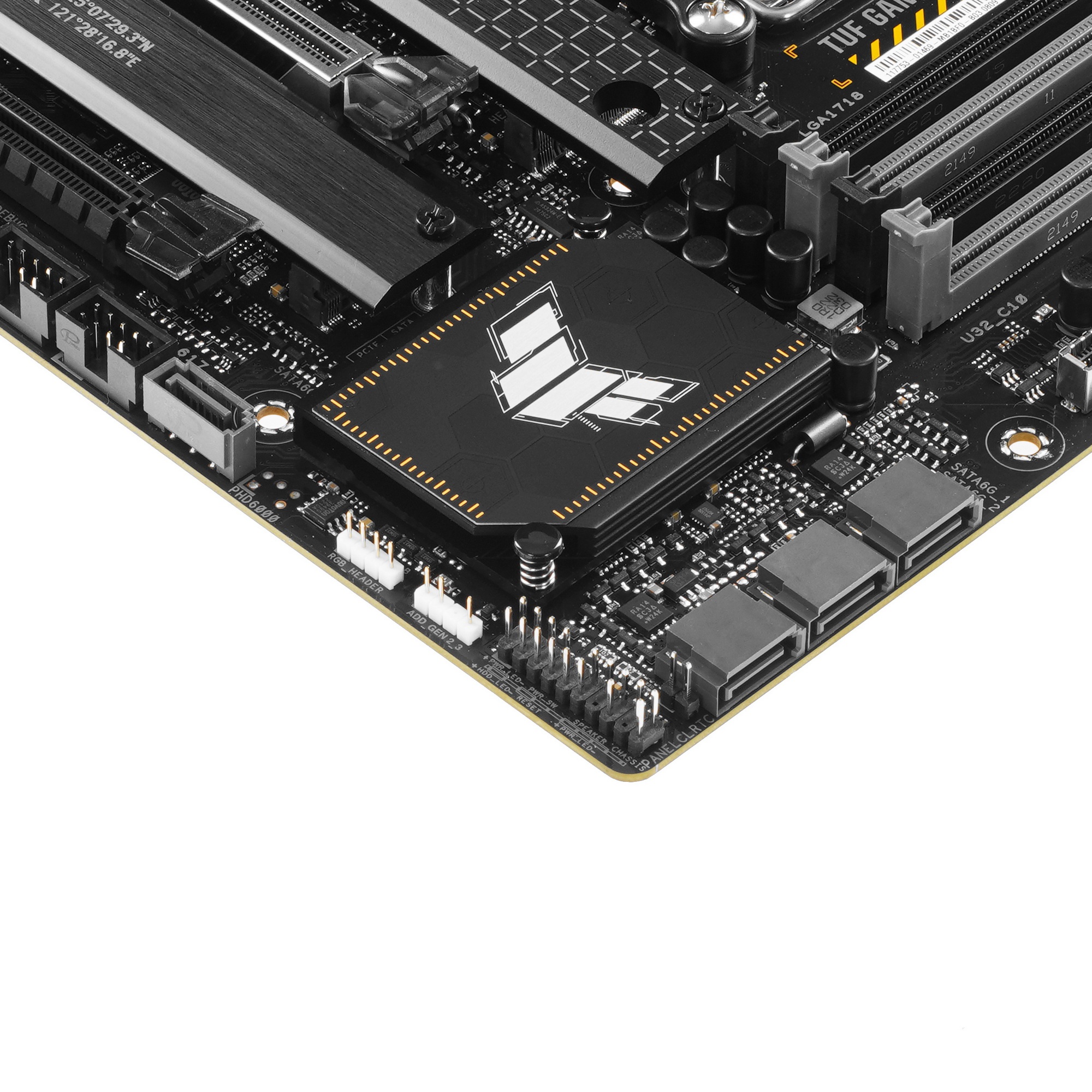 Материнская плата ASUS TUF GAMING B650M-PLUS WIFI, AM5, AMD B650, 4xDDR5, 4xSATA, 2xM.2, 1xPCIe 4.0