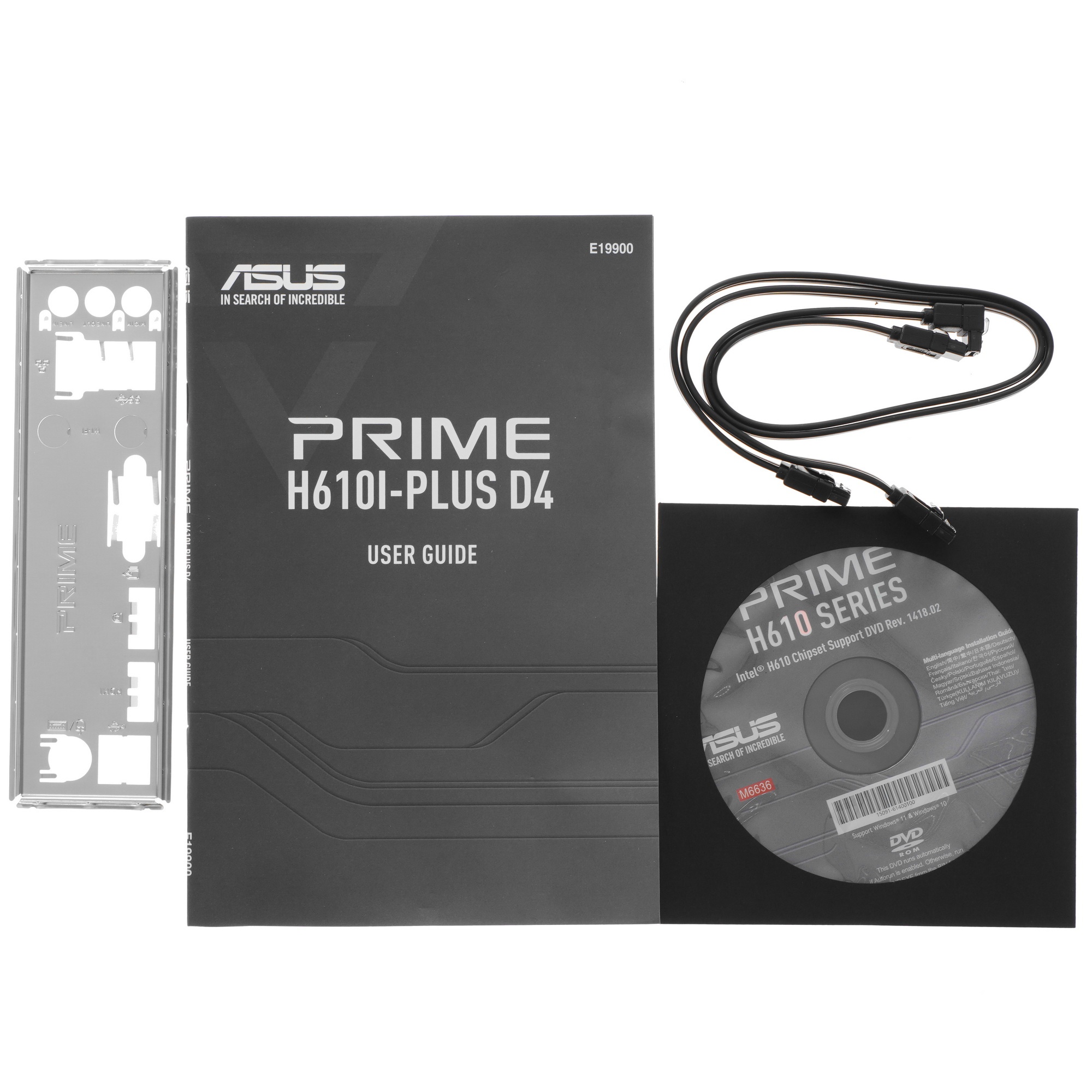 Материнская плата ASUS PRIME H610I-PLUS D4-CSM, LGA 1700, Intel H610, 2xDDR4, 4xSATA, 1xM.2 PCIe 3.0