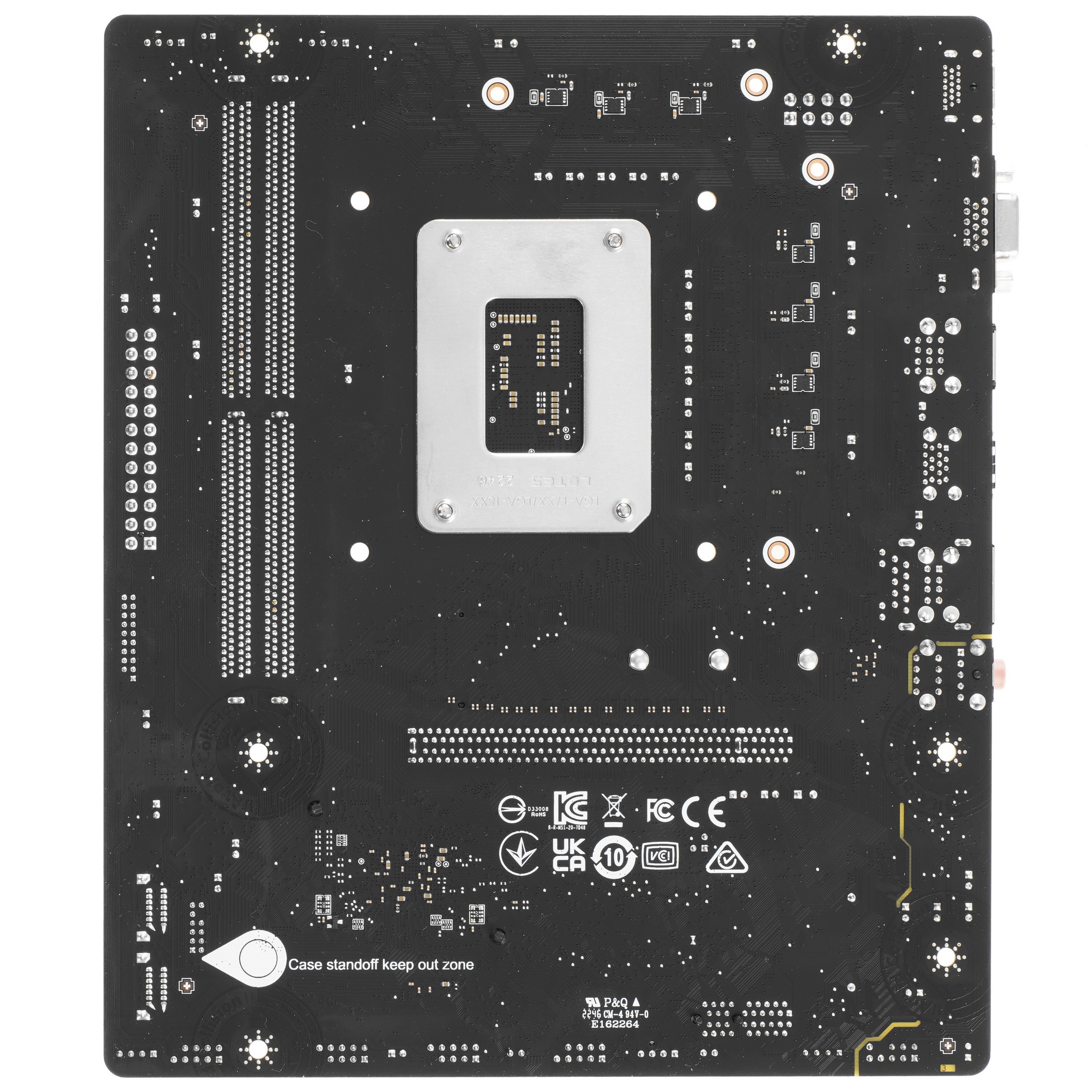 Материнская плата MSI PRO B760M-E DDR4, LGA 1700, Intel B760, 2xDDR4, 4xSATA, 1xM.2, 1xPCIe 4.0 x16,