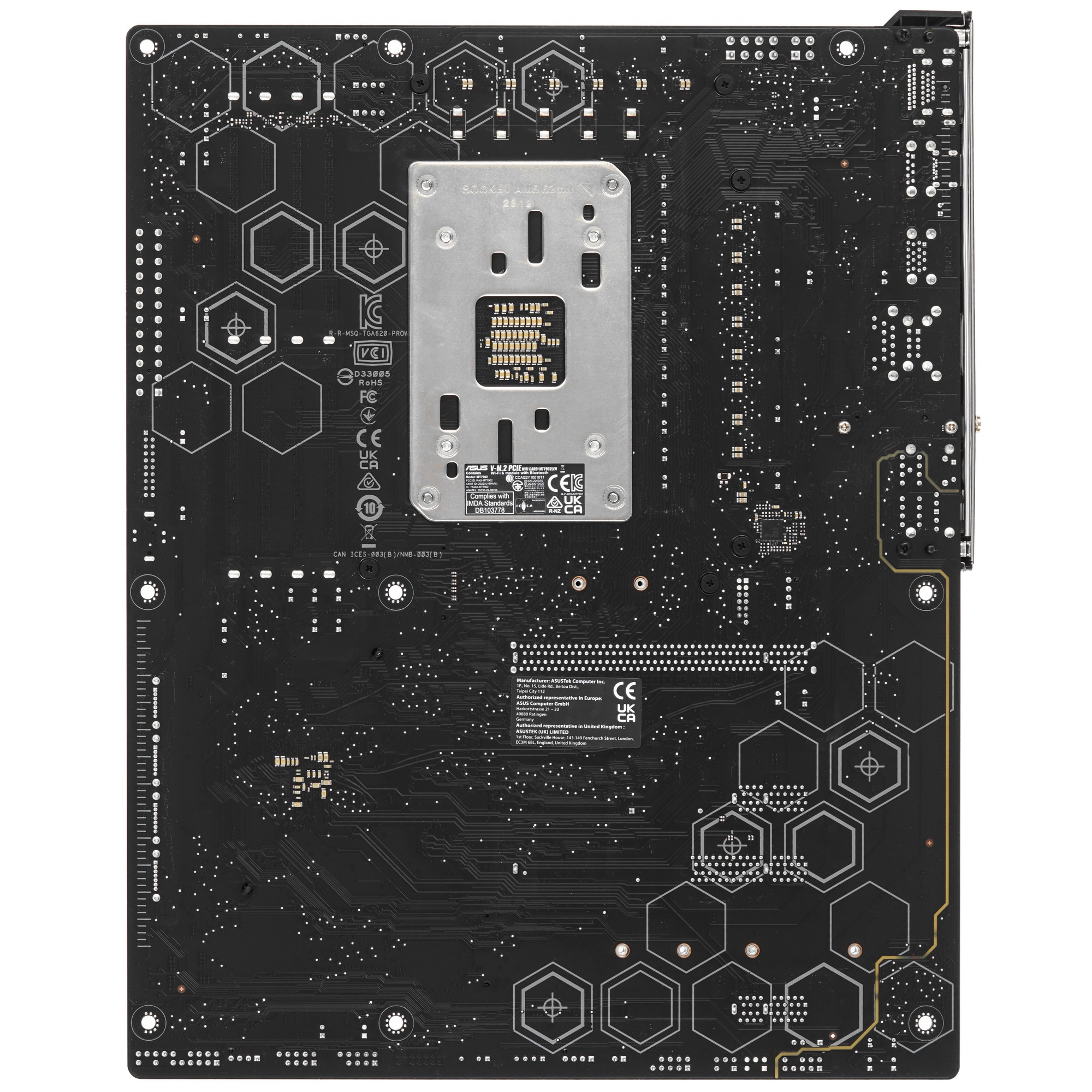Материнская плата ASUS TUF GAMING A620-PRO WIFI, AM5, AMD A620, 4xDDR5, 4xSATA, 2xM.2, 1xPCI-E 4.0 x