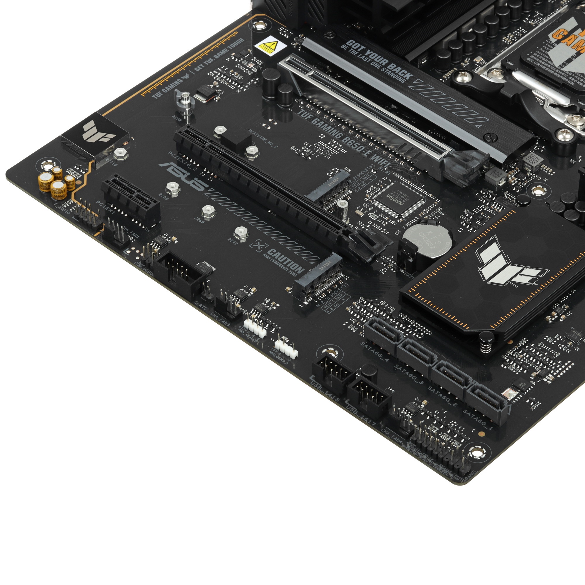 Материнская плата ASUS TUF GAMING B650-E WIFI, AM5, AMD B650, 4xDDR5, 4xSATA, 2xM.2, 1xPCI-E 4.0 x16