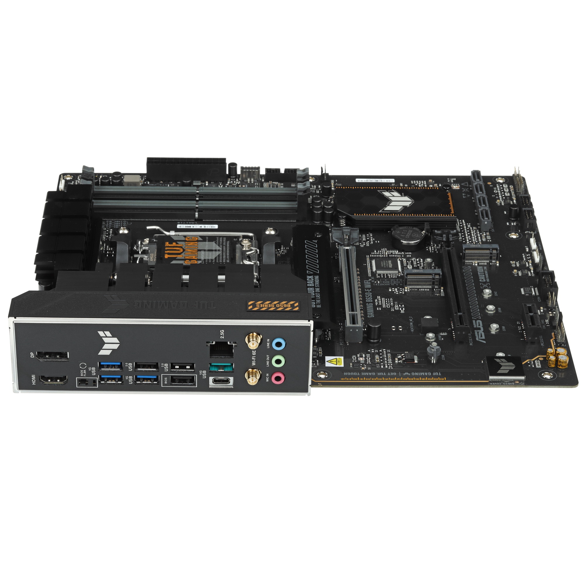 Материнская плата ASUS TUF GAMING B650-E WIFI, AM5, AMD B650, 4xDDR5, 4xSATA, 2xM.2, 1xPCI-E 4.0 x16