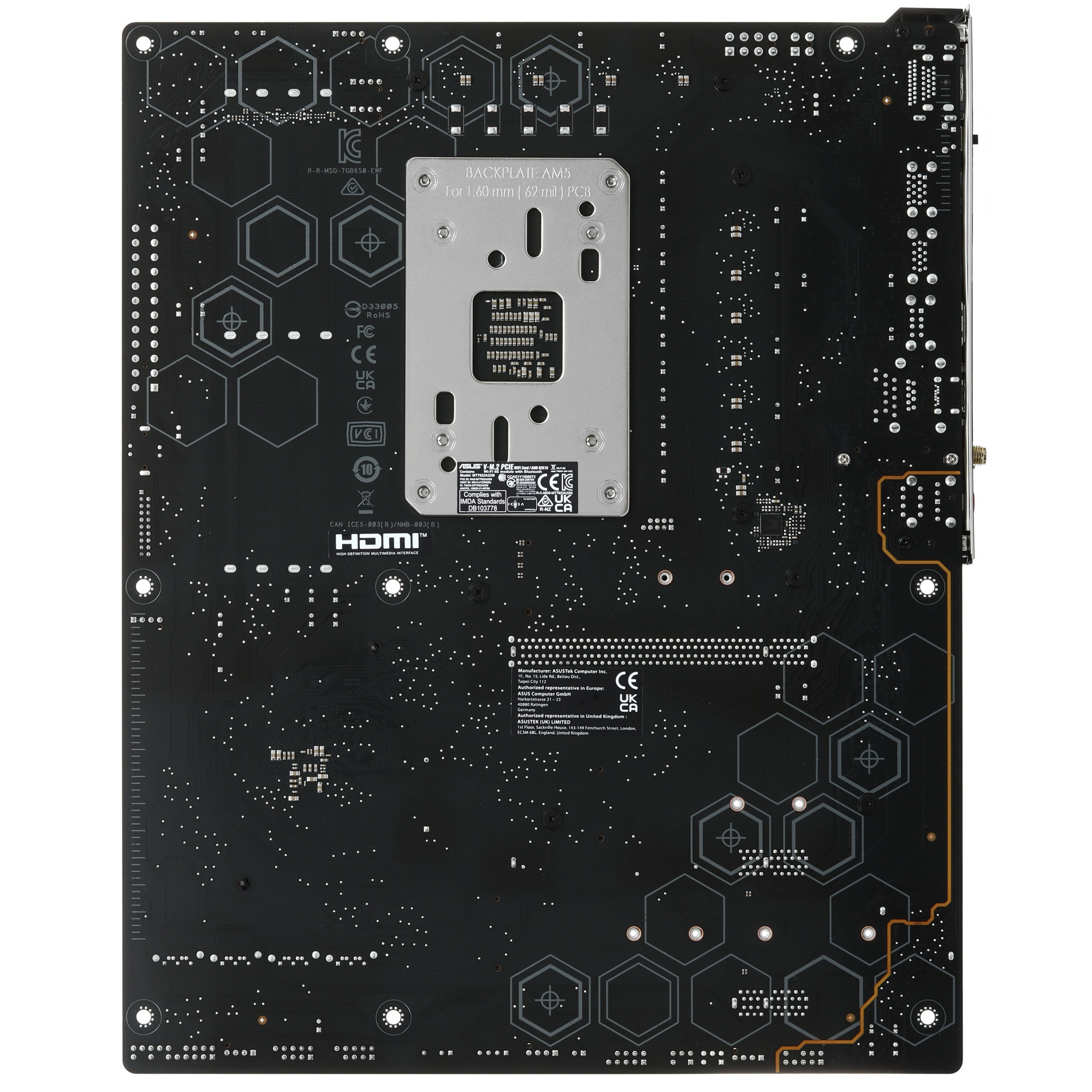 Материнская плата ASUS TUF GAMING B650-E WIFI, AM5, AMD B650, 4xDDR5, 4xSATA, 2xM.2, 1xPCI-E 4.0 x16