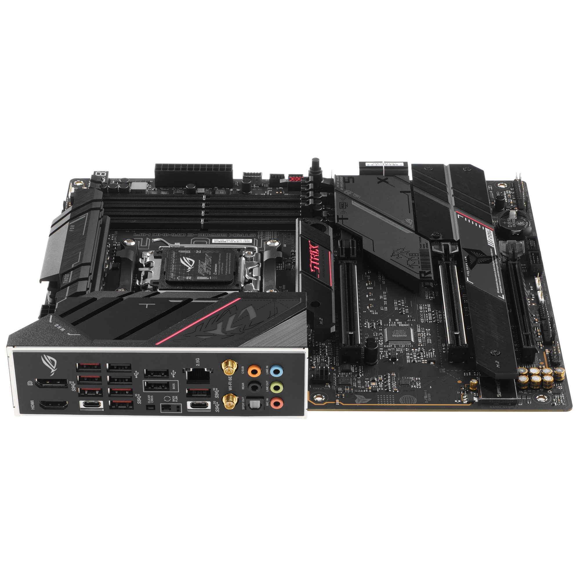 Материнская плата ASUS ROG STRIX B650E-E GAMING WIFI, AM5, AMD B650, 4xDDR5, 4xSATA, 4xM.2, 1xPCI-E