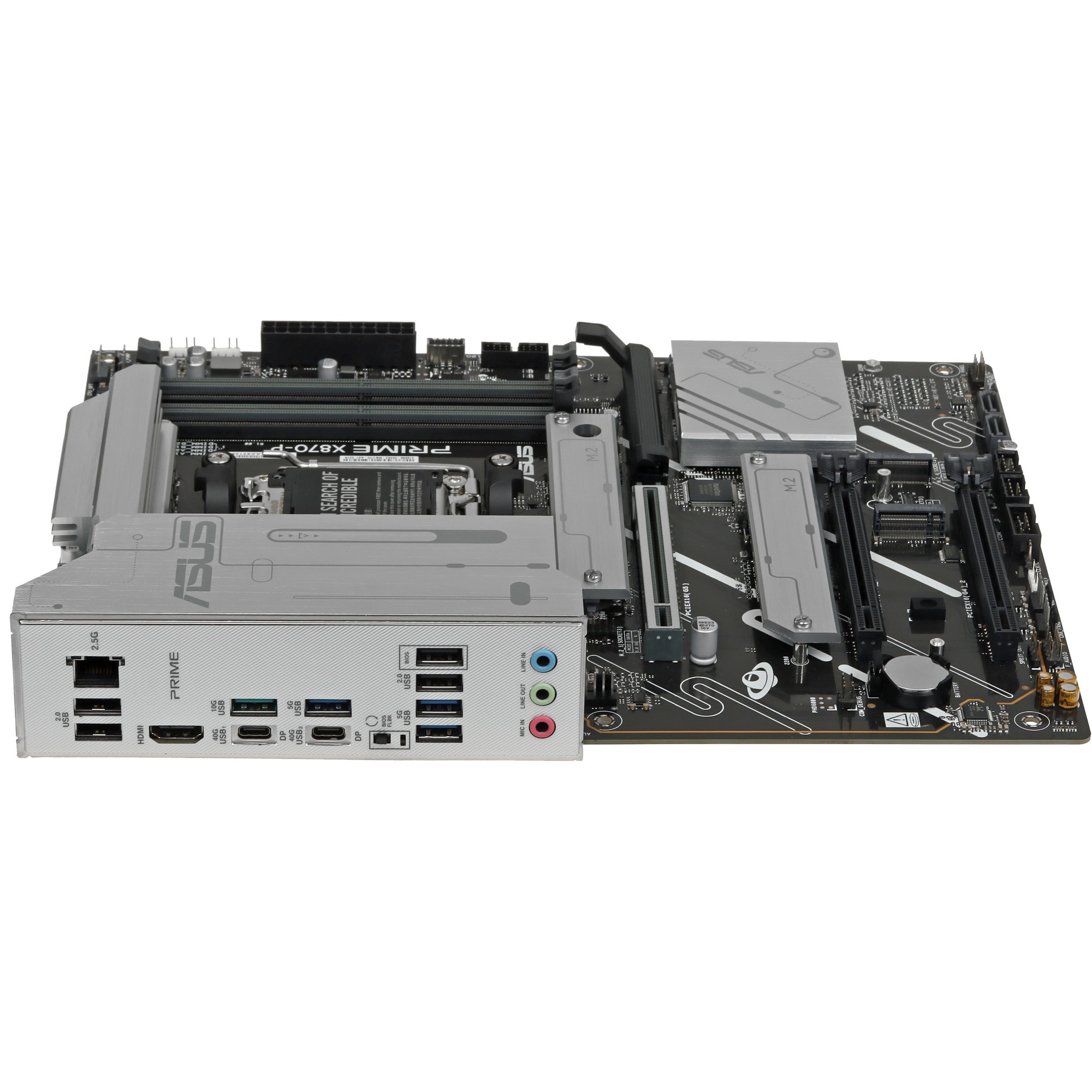 Материнская плата ASUS PRIME X870-P, AM5, AMD X870, 4xDDR5, 2xSATA, 4xM.2, 1xPCIe 5.0 x16, 2xPCIe 4.