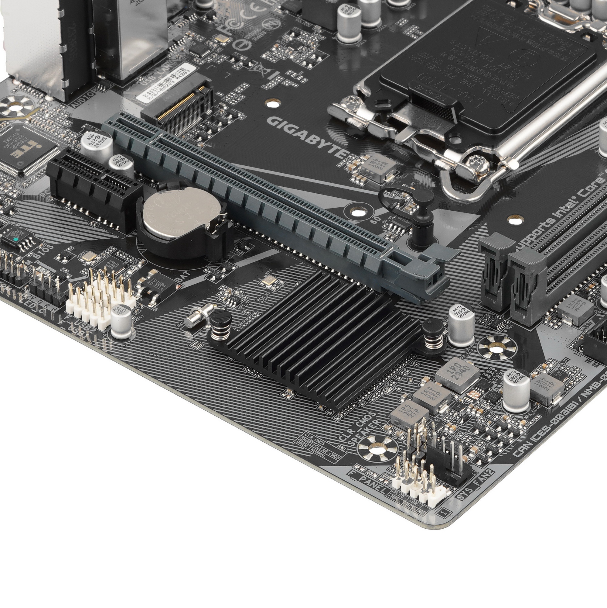 Материнская плата Gigabyte H610M S2H V3 DDR4, LGA 1700, Intel H610, 2xDDR4, 4xSATA, 1xM.2, 1xPCIe 4.