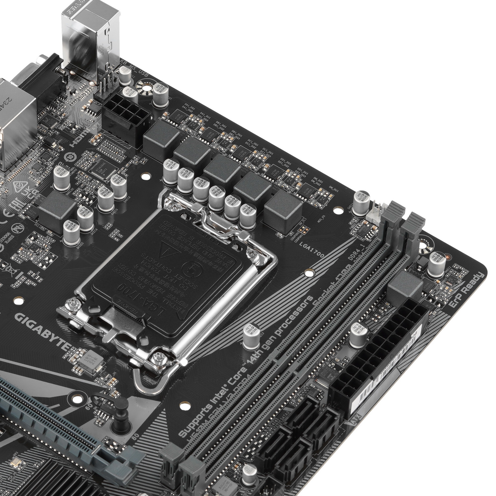 Материнская плата Gigabyte H610M S2H V3 DDR4, LGA 1700, Intel H610, 2xDDR4, 4xSATA, 1xM.2, 1xPCIe 4.