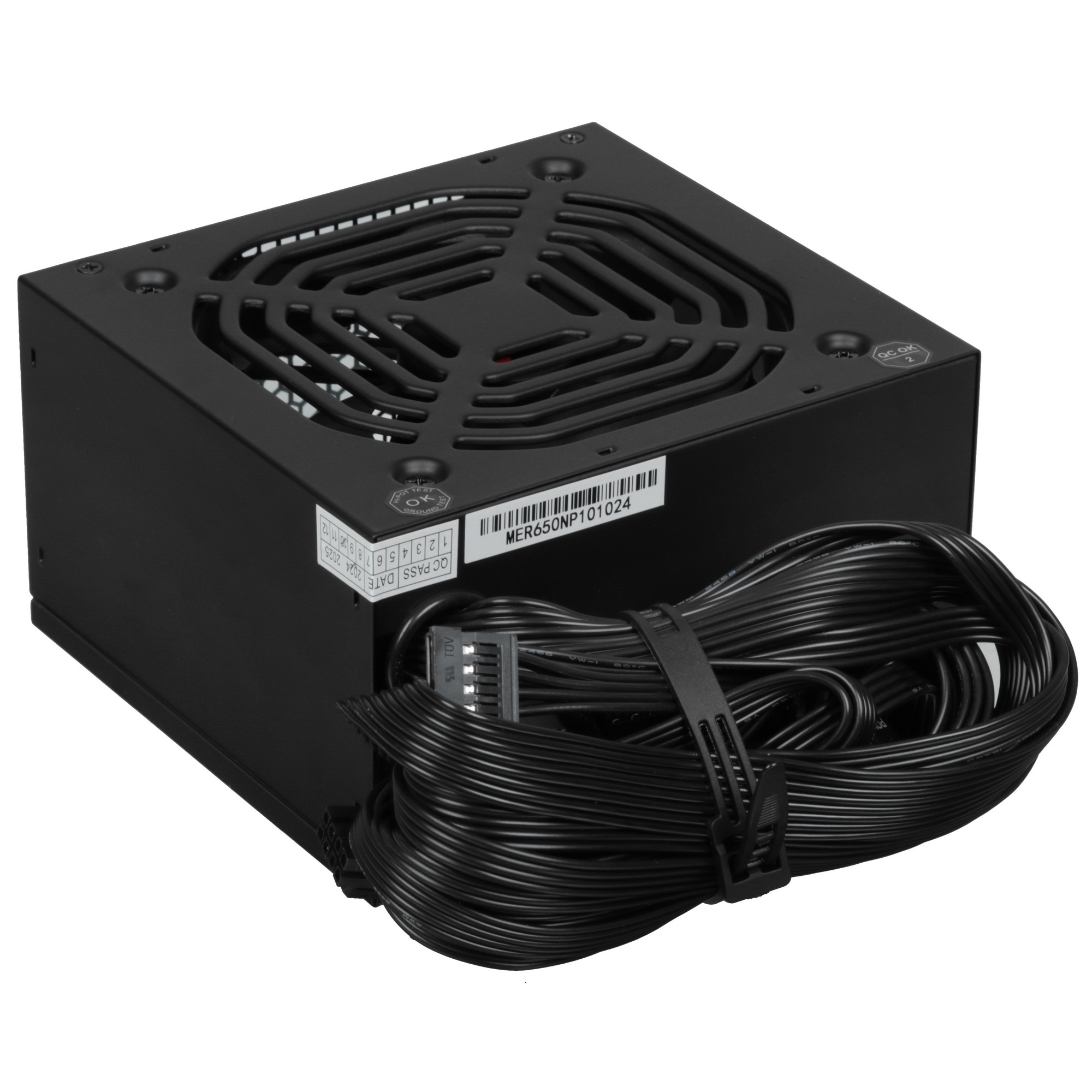 Блок питания Accord  ACC-650W-NP, 650Вт, 120мм, черный