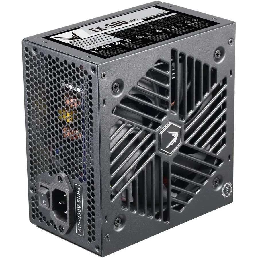Блок питания Aerocool / Formula FX-500 RTL, 500Вт, 120мм, черный