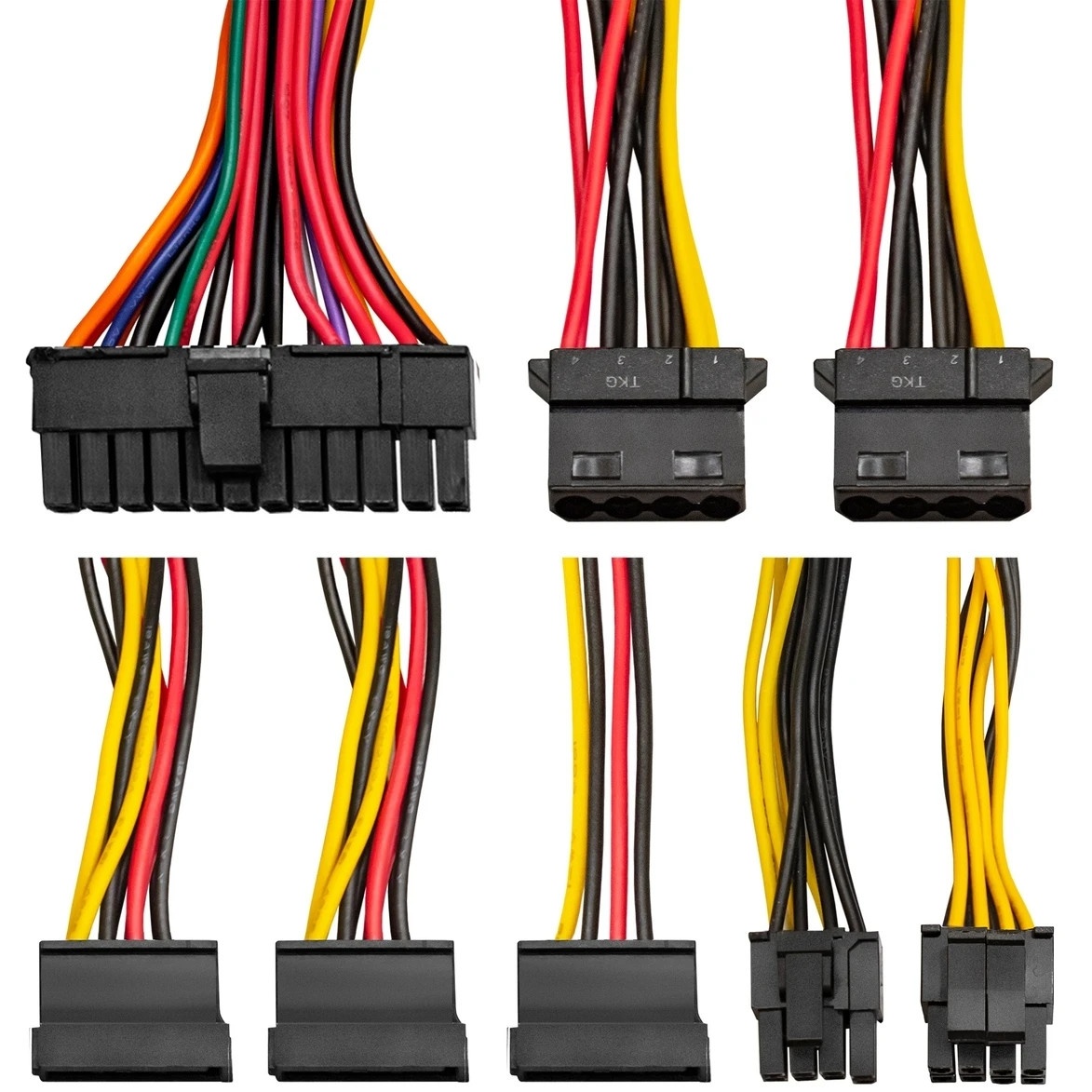Блок питания ExeGate XP500 (EX219463RUS), 500Вт, 120мм, черный