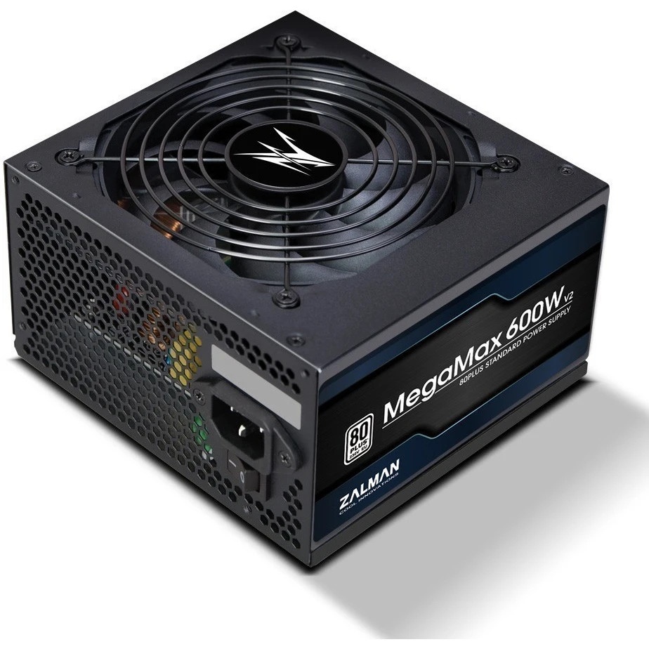 Блок питания Zalman ZM600-TXII V2, 600Вт, 80 PLUS, 120мм, черный