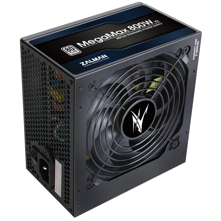 Блок питания Zalman ZM800-TXII, 800Вт, 80 PLUS, 120мм, черный