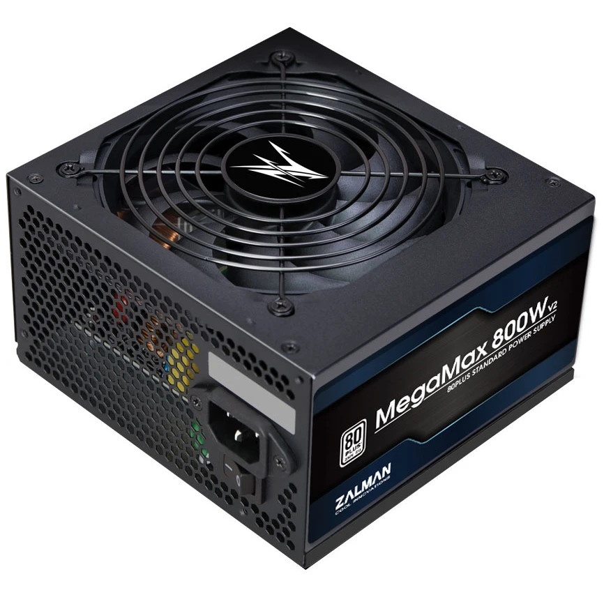 Блок питания Zalman ZM800-TXII, 800Вт, 80 PLUS, 120мм, черный