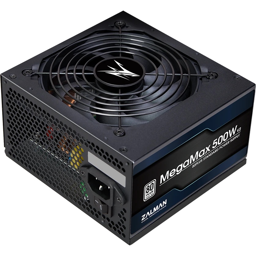 Блок питания Zalman ZM500-TXII (V2), 500Вт, 80 PLUS, 120мм, черный