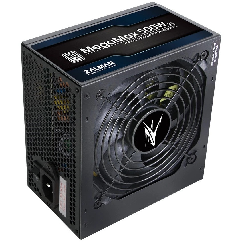 Блок питания Zalman ZM500-TXII (V2), 500Вт, 80 PLUS, 120мм, черный