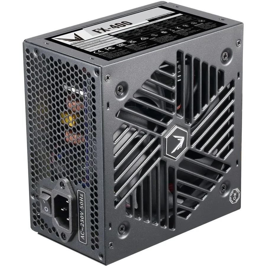 Блок питания Aerocool / Formula ATX 400W FX-400 (24+4+4pin) 120mm fan 3xSATA RTL