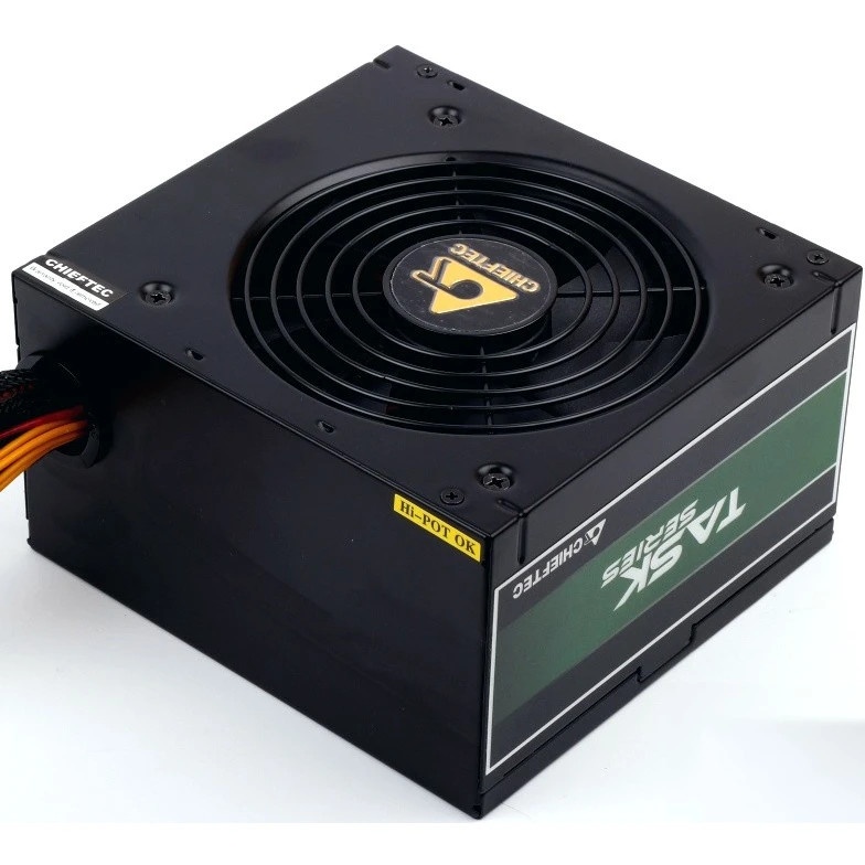 Блок питания Chieftec Task TPS-600S, 600Вт, 80 PLUS Bronze, 120мм, черный