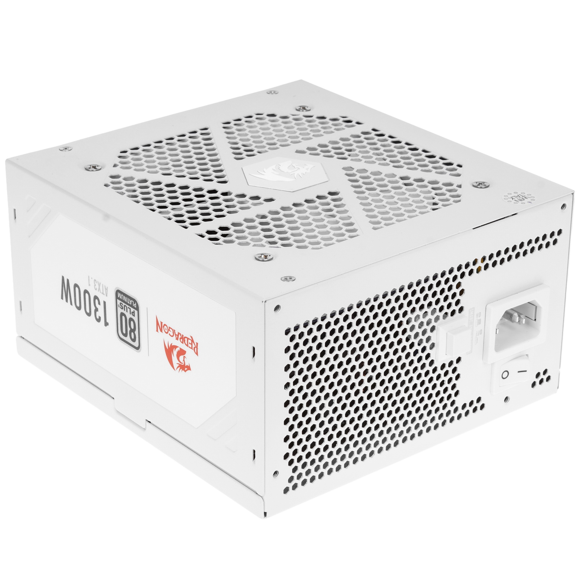 Блок питания для ПК Redragon RGPS-1300W 1300Вт,модульный,80+Plat,белый