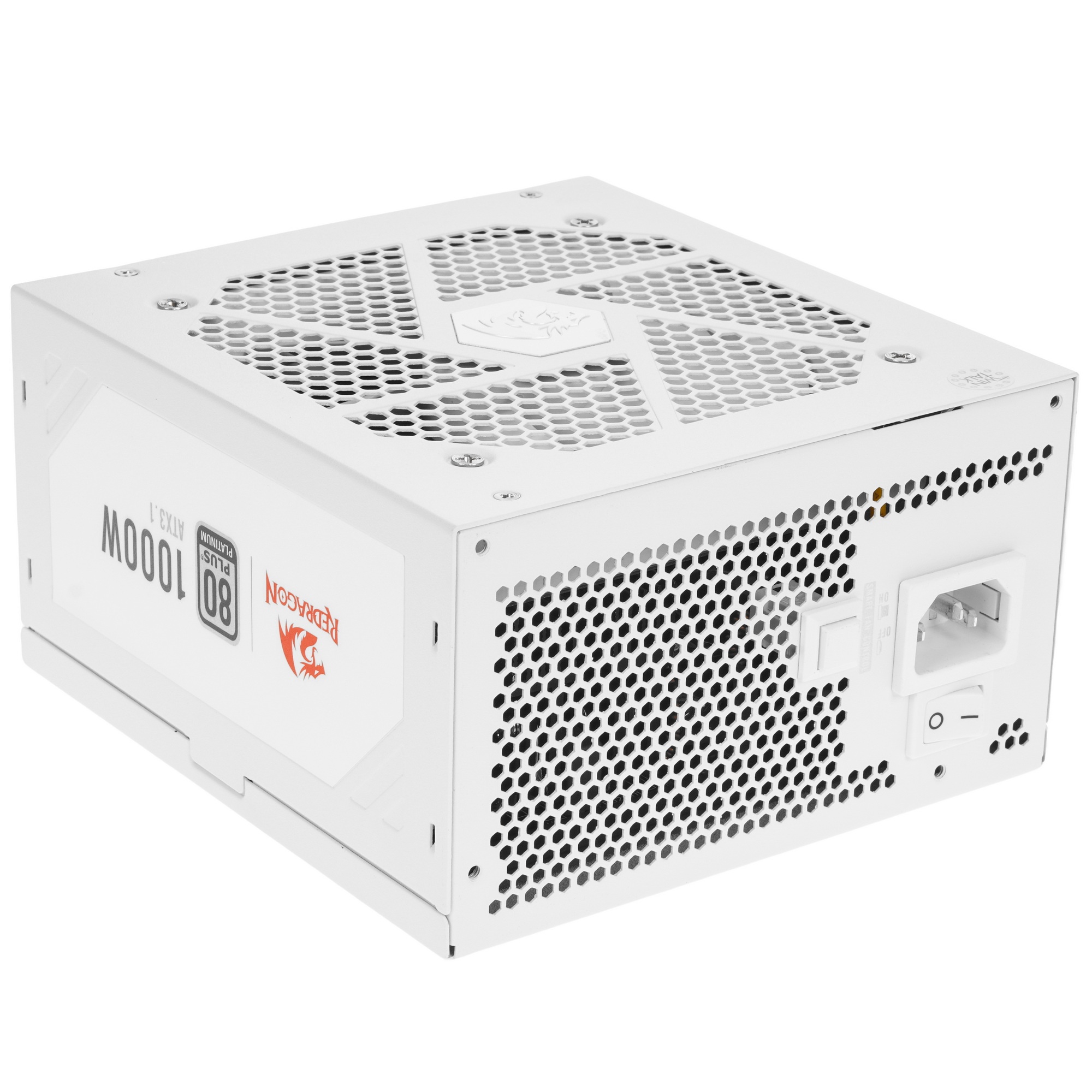Блок питания для ПК Redragon RGPS-1000W 1000Вт,модульный,80+Plat,белый
