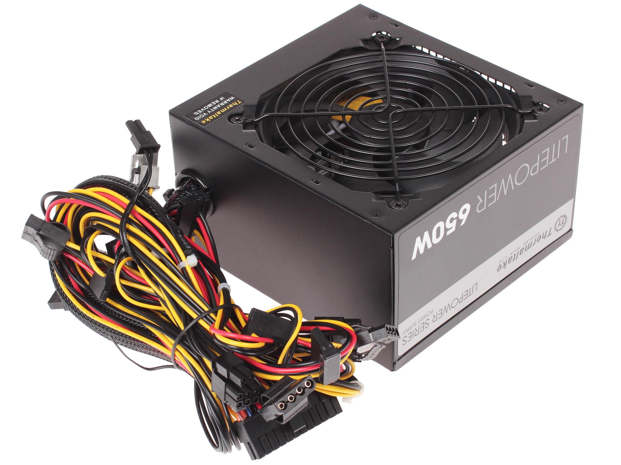 Блок питания Thermaltake Litepower (PS-LTP-0650NPCNEU-2), 650Вт, 120мм, черный