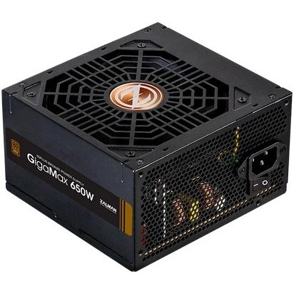 Блок питания Zalman ZM650-GVII, 650Вт, 80 PLUS Bronze. 120vv. черный