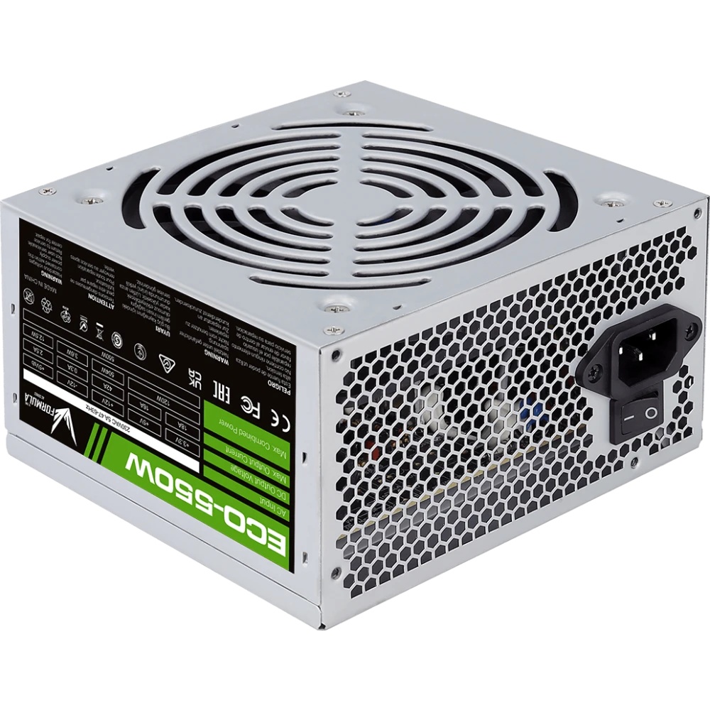 Блок питания Aerocool / Formula ECO-550W, 550Вт 120мм, серый