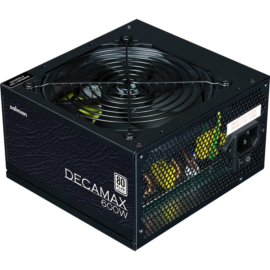 Блок питания Zalman ZM600-LX3, 600Вт, 80 PLUS, 120мм, черный