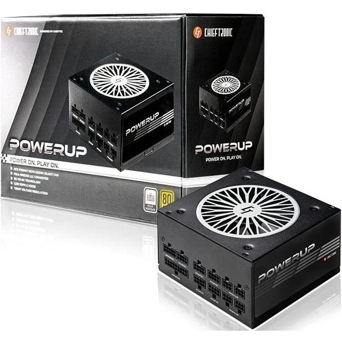 Блок питания Chieftec CHIEFTRONIC GPX-850FC, 850Вт, 80 PLUS Gold, модульный, 120мм, черный