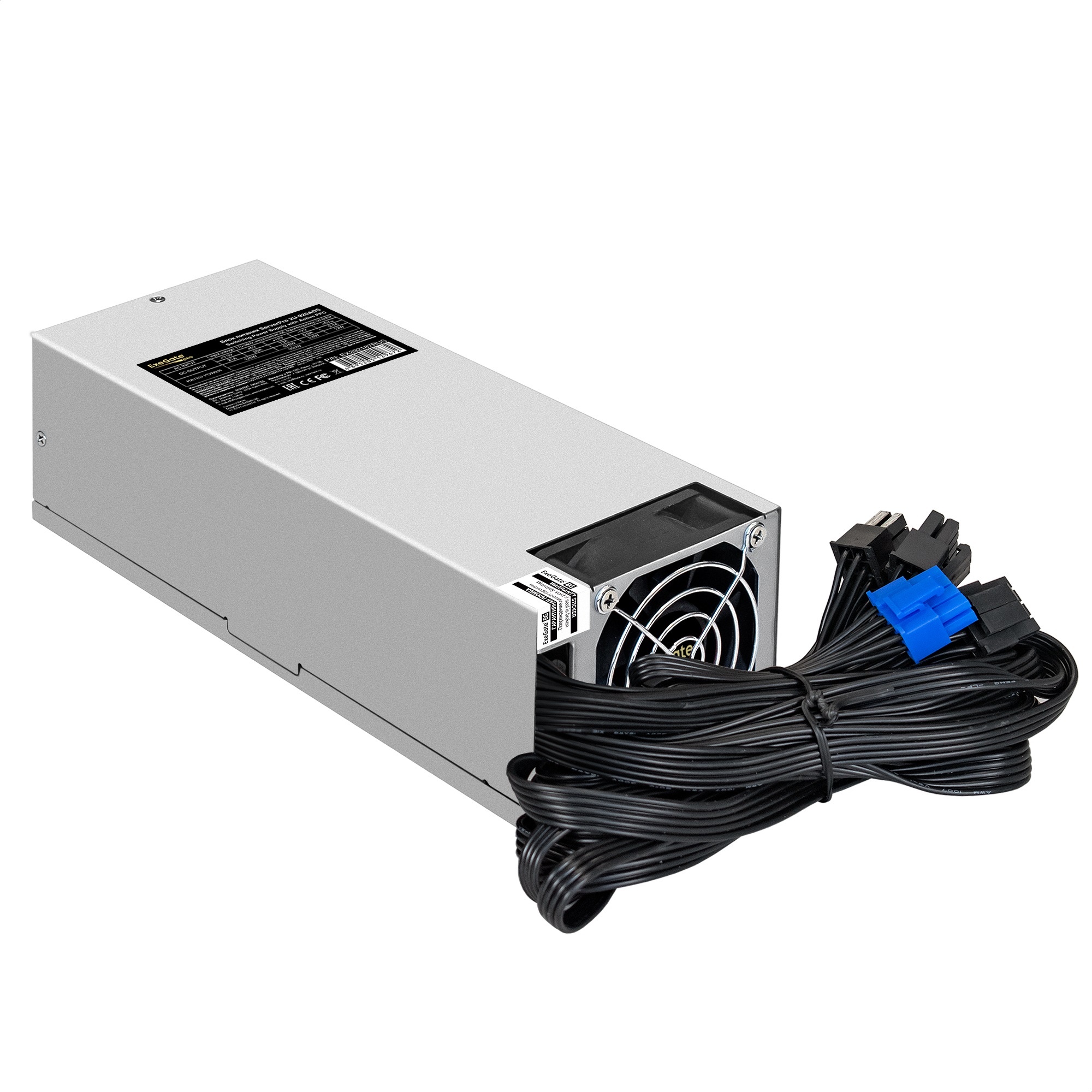 Серверный блок питания  920W ExeGate EX292187RUS ServerPRO-2U-920ADS (2U, APFC, КПД 87% (80 PLUS Sil