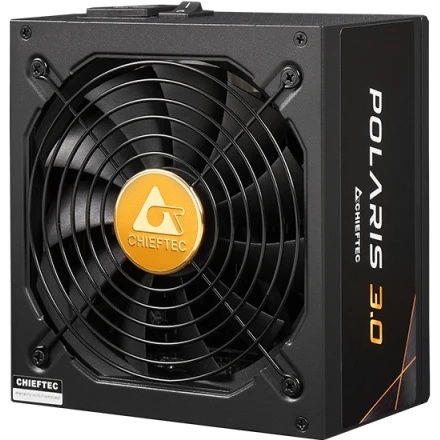 Блок питания Chieftec Polaris 3.0 PPS-1250FC-A3, 1250Вт, 80 PLUS Gold, 135мм, модульный, черный