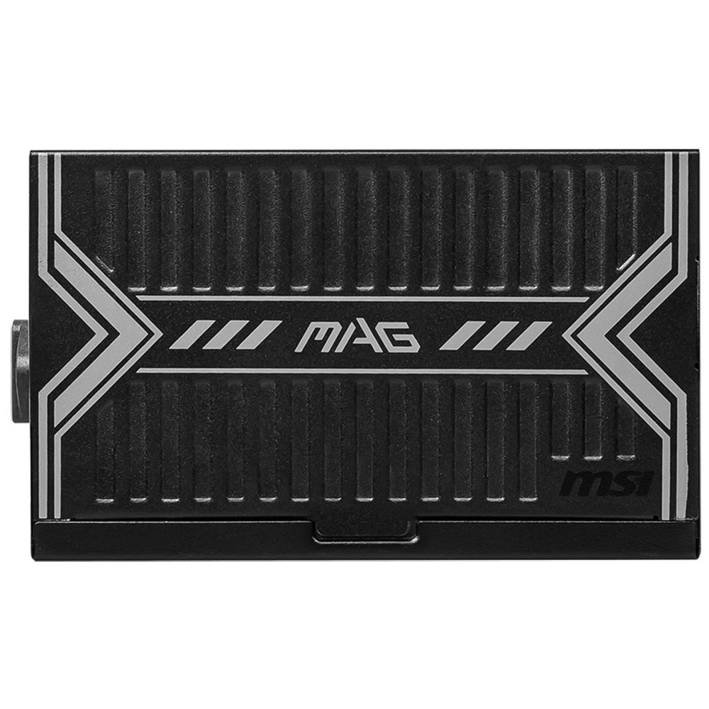 Блок питания MSI MAG A650BN (306-7ZP2B11-CE0) 650 Вт, 80 PLUS BRONZE, 120 мм, немодульный, чёрный
