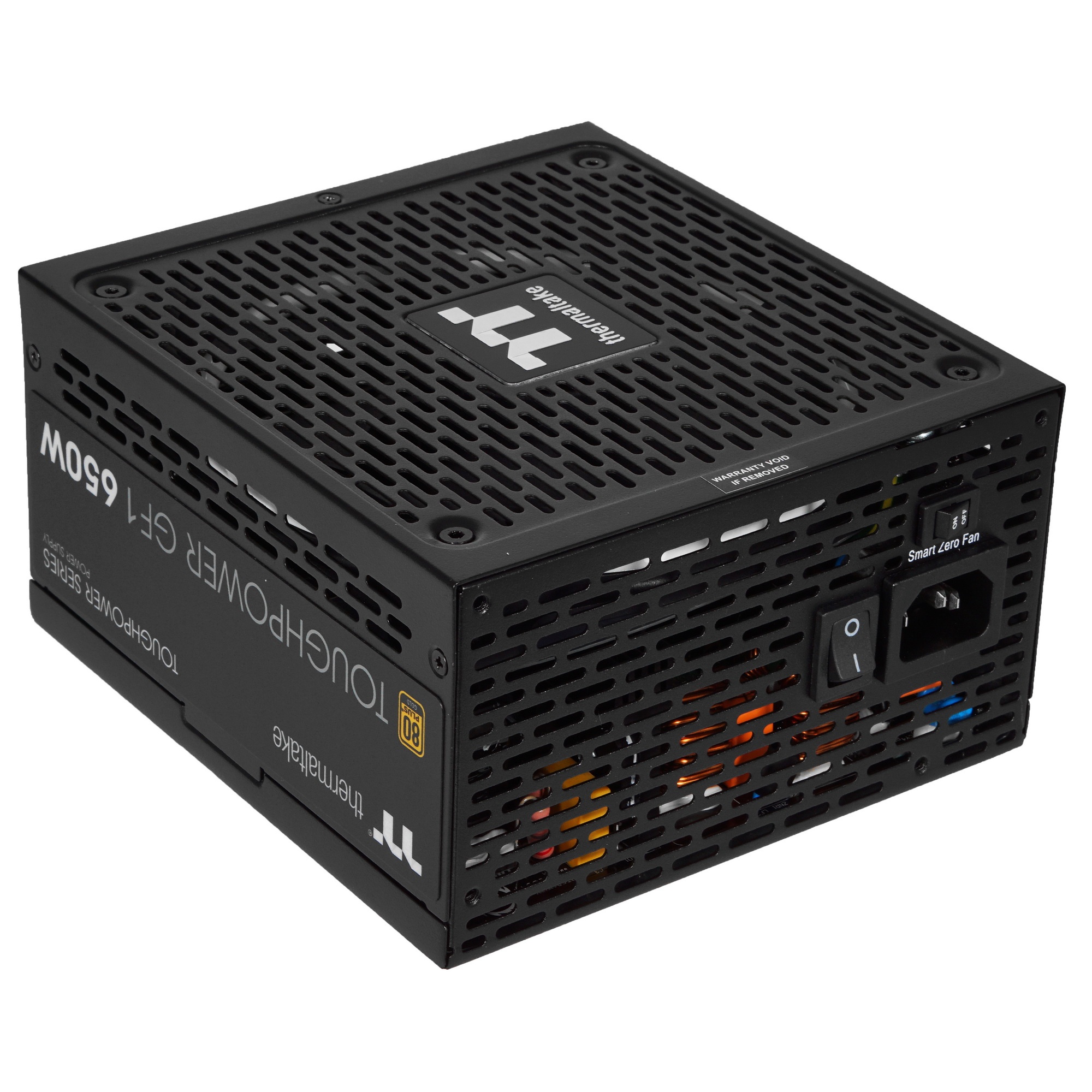Блок питания Thermaltake ATX 650W Toughpower GF1 ARGB 80 PLUS gold (24+4+4pin) APFC 140mm fan color