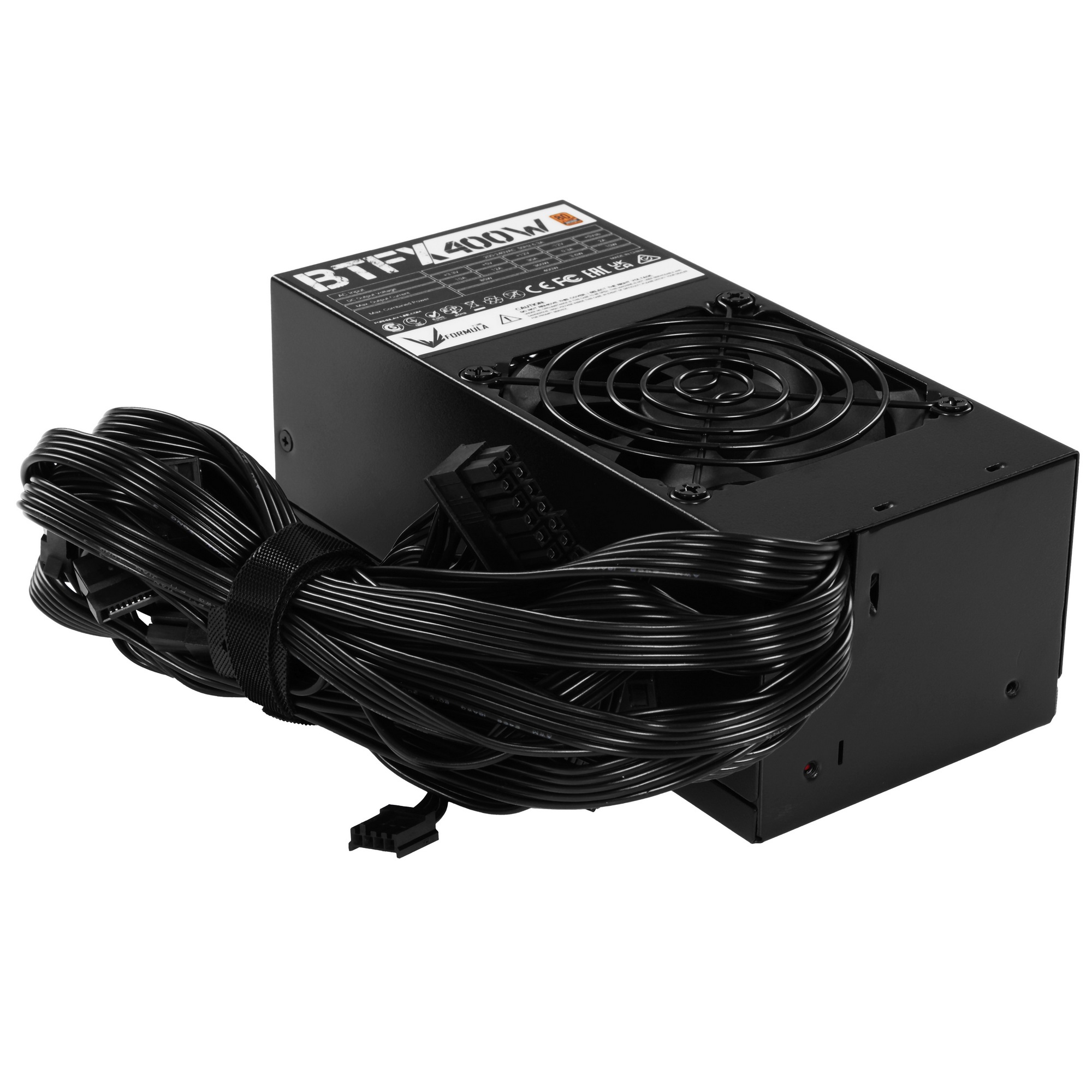 Блок питания Aerocool / Formula TFX 400W BTFX-400 80 PLUS  bronze (20+4pin) APFC 80mm fan 3xSATA Cab