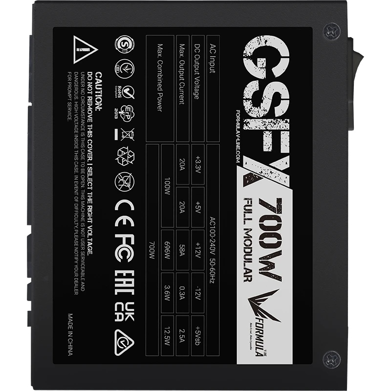 Блок питания Aerocool / Formula SFX 700W GSFX-700 80 PLUS  gold (20+4pin) APFC 80mm fan 5xSATA Cab M