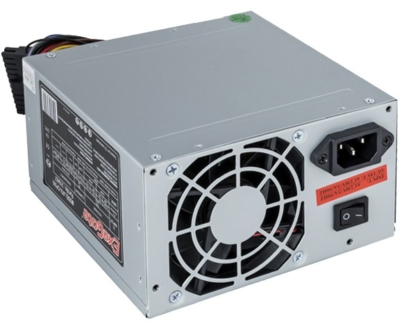 Блок питания ExeGate CP550 (EX282067RUS-PC), 550Вт, 80мм, серебряный