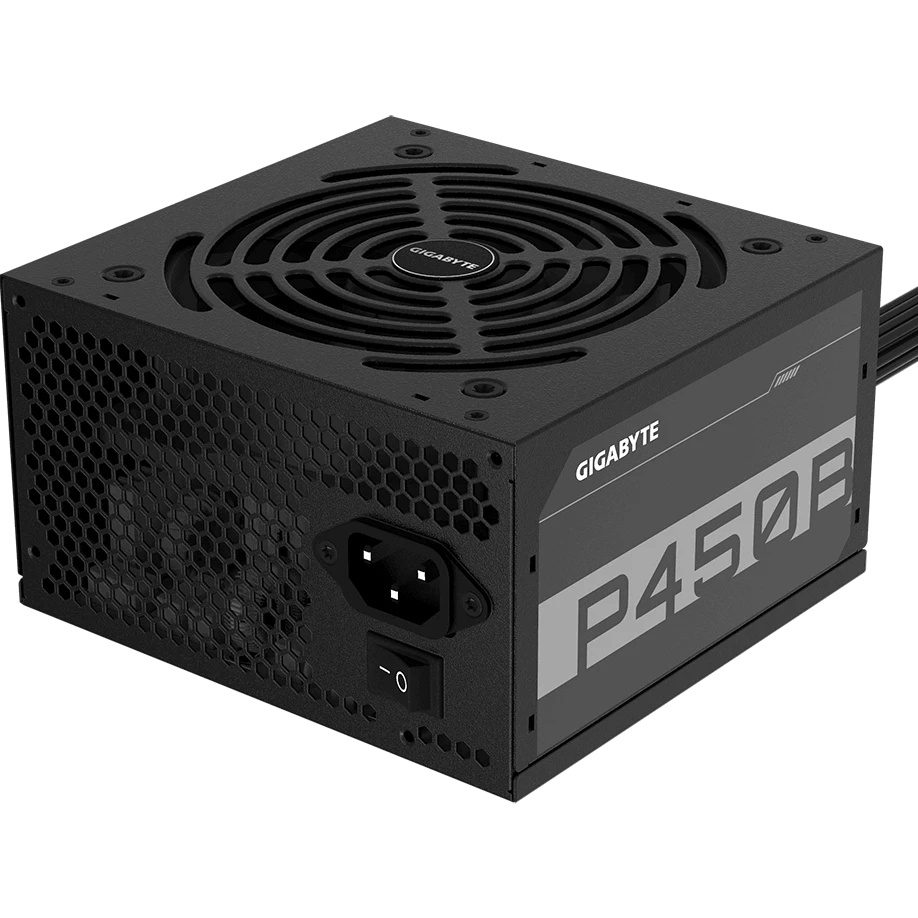 Блок питания Gigabyte GP-P450B, 450Вт, 80 PLUS Bronze, 120мм, черный