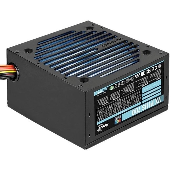Блок питания Aerocool / Formula VX-700 PLUS RGB, 700Вт, 120мм, черный