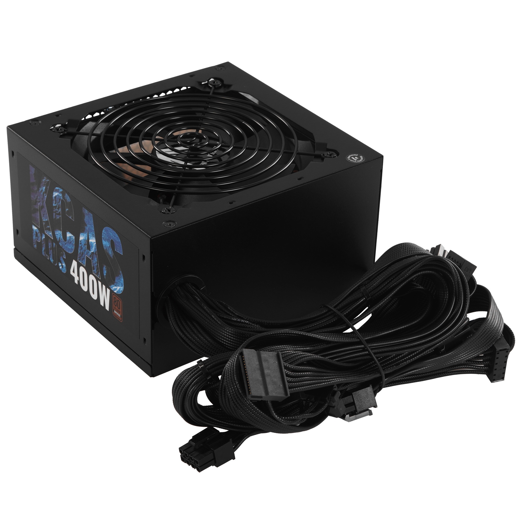 Блок питания Aerocool / Formula KCAS PLUS 400W, Ret, ATX, 80+ Bronze, APFC, 2xPCIe 6+2P, 6xSATA, 4xP