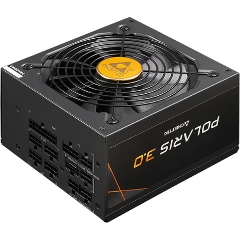 Блок питания Chieftec Polaris 3.0 PPS-1050FC-A3, 1050Вт, 80 PLUS Gold, 135мм, модульный, черный