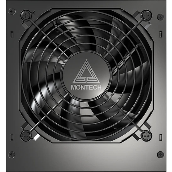 Блок питания Montech APX 550 (XWYA11-550), 550 Вт, 80 PLUS WHITE, 120 мм, немодульный, чёрный