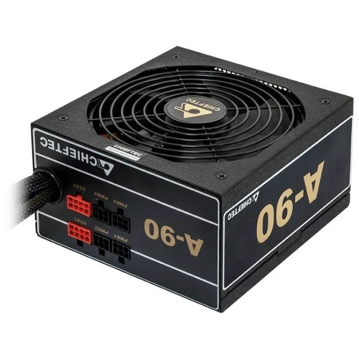 Блок питания Chieftec GDP-650C RTL, 650Вт, 140мм, модульный, черный