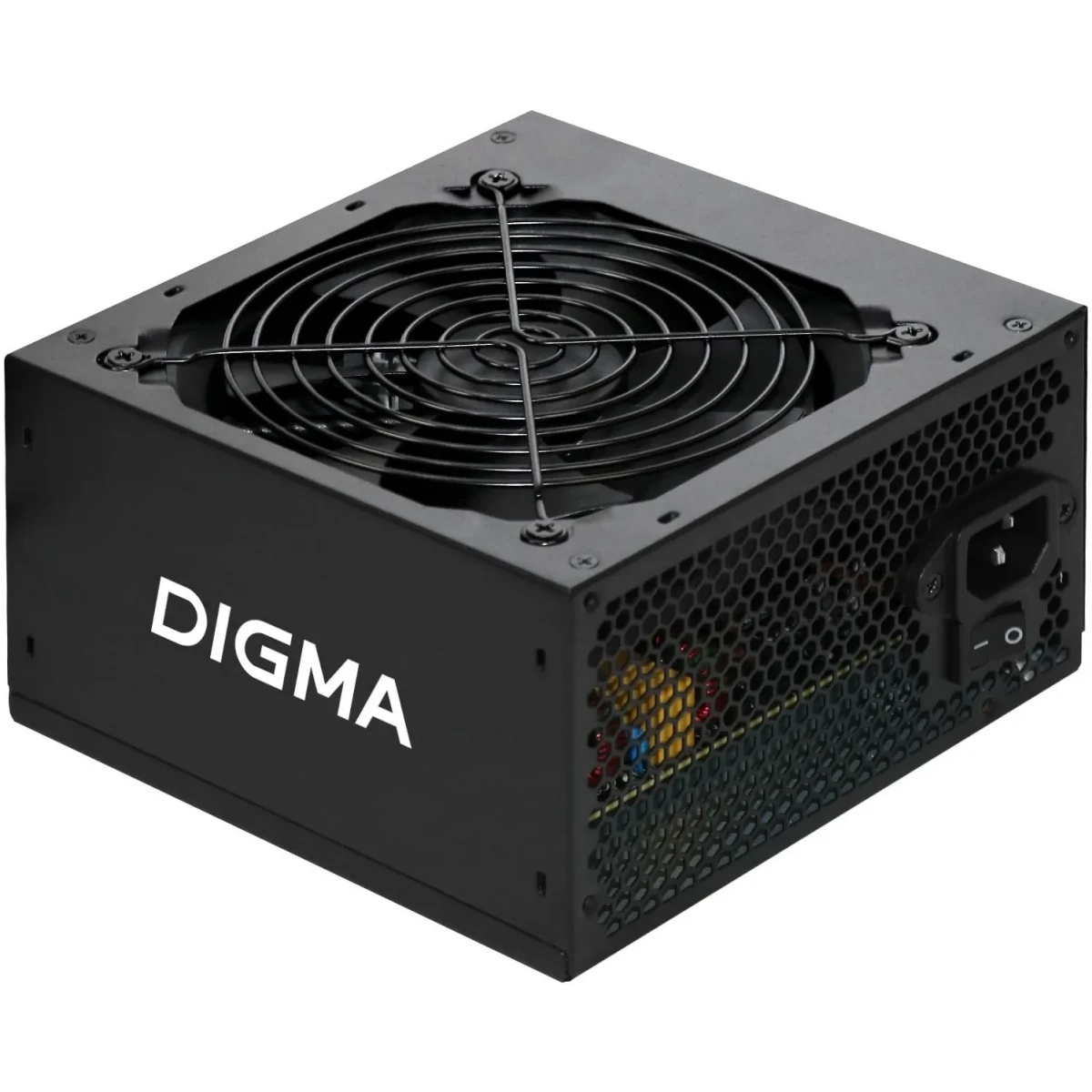 Блок питания Digma DPSU-400W-WH, 400 Вт, 80 PLUS WHITE, 120 мм, чёрный